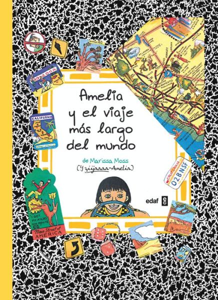 Cover for Marissa Moss · Amelia Y El Viaje Mas Largo Del Mundo (Hardcover Book) [Spanish edition] (2010)