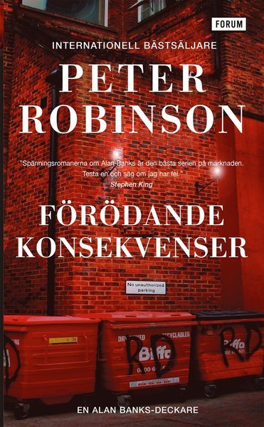 Cover for Peter Robinson · Alan Banks: Förödande konsekvenser (Paperback Book) (2020)