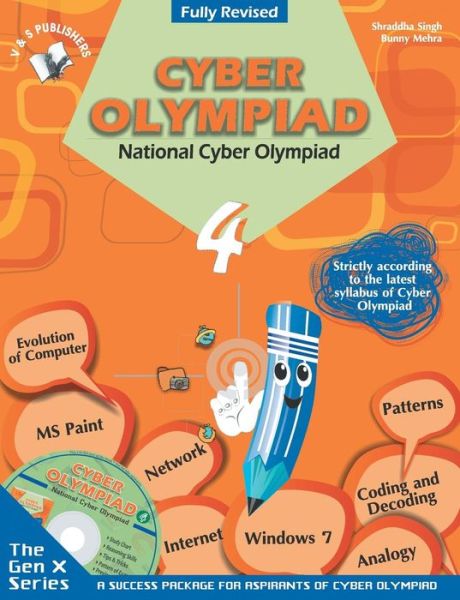 Cover for Shraddha &amp; Mehra Bunny Singh · National Cyber Olympiad - Class 4 (Paperback Bog) (2016)