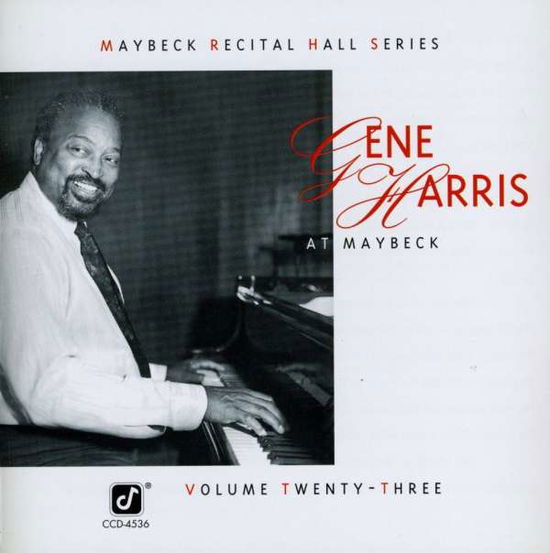 Live at Maybeck Volume 23 - Gene Harris - Musik - JAZZ - 0013431453628 - 4. januar 1993