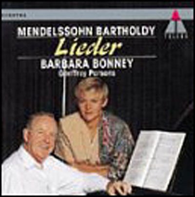 Mendelssohn: Lieder - Bonney Barbara - Musique - WARNER - 0022924494628 - 