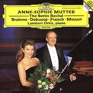 Berlin Recital - Anne-Sophie Mutter - Music - DEUTSCHE GRAMMOPHON - 0028944582628 - October 14, 1996