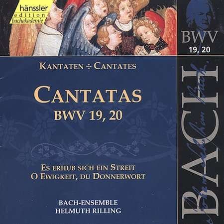 Cover for Bach / Gachinger Kantorei / Rilling · Sacred Cantatas Bwv 19 20 (CD) (1999)