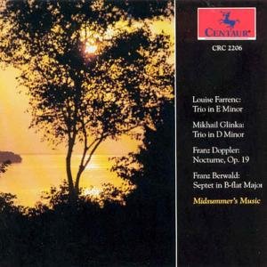 Trio-midsummer's Music - Farrenc - Musiikki - CTR - 0044747220628 - sunnuntai 16. huhtikuuta 1995