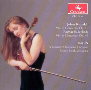 Violin Concertos - Kvandal / Soderlind / Janacek Phil Orch / Burkh - Musique - Centaur - 0044747233628 - 12 août 2000