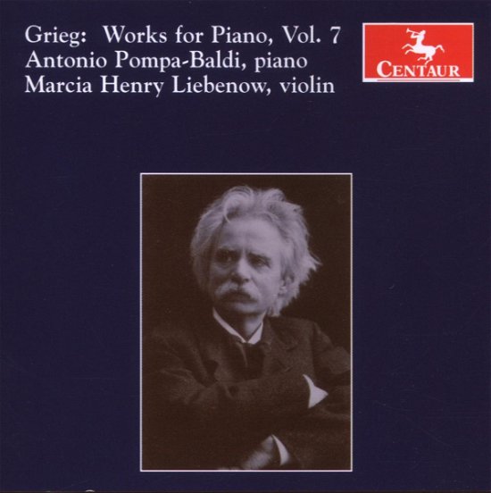 Works for Piano 7 - Grieg / Pompa-baldi / Liebenow - Musique - CENTAUR - 0044747288628 - 30 octobre 2007