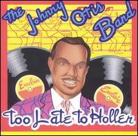 Cover for Johnny Otis Band · Johnny Otis Band-too Late to Holler (CD) (2018)