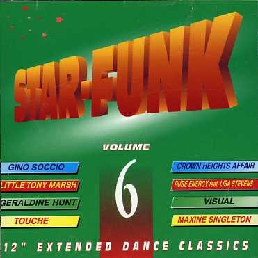 Cover for Star-Funk Vol.6 (CD) (1990)