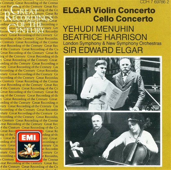 Cover for Edward Elgar · Violin Concerto And Cello Concerto (CD) (1901)