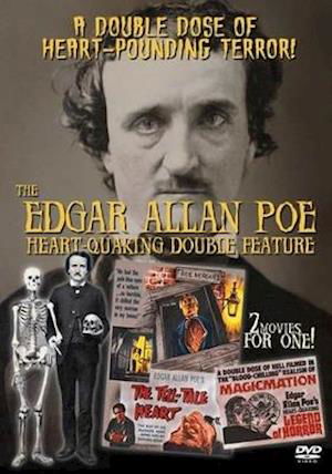 Cover for DVD · Edgar Allan Poe: Heart-quaking Double Feature (Legend of Horror &amp; the Tell-tale Heart) (DVD) (2020)