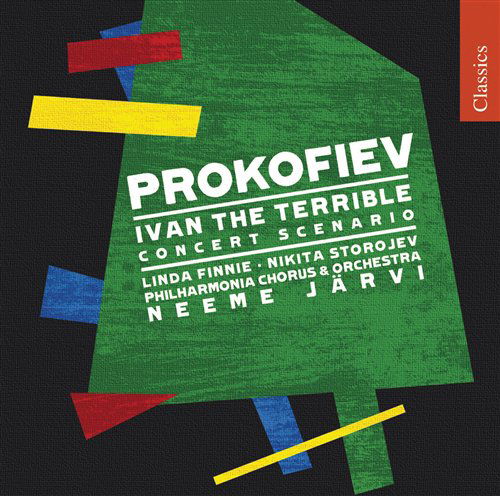 Cover for Prokofiev / Finnie / Storojev / Paoc / Jarvi · Ivan the Terrible: Concerto Scenario (CD) (2009)