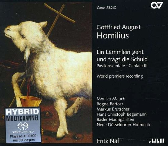 Cover for Homilius Gottfried August · Passionskantate (CD) (2007)