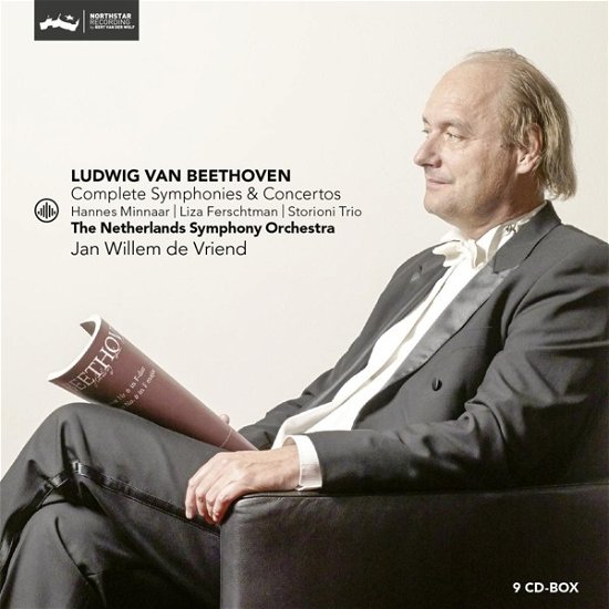 Cover for Netherlands Symphony Orchestra / Jan Willem De Vriend · Beethoven: Complete Symphonies &amp; Concertos (CD) (2020)