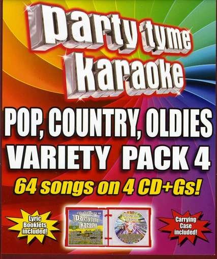 Cover for Karaoke · Party Tyme Karaoke Variety Pack 4 (CD) (2012)