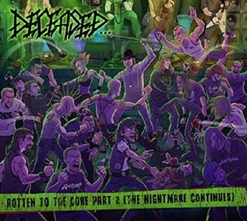 Cover for Deceased · Rotten To The Core Pt.2 (CD) (2020)