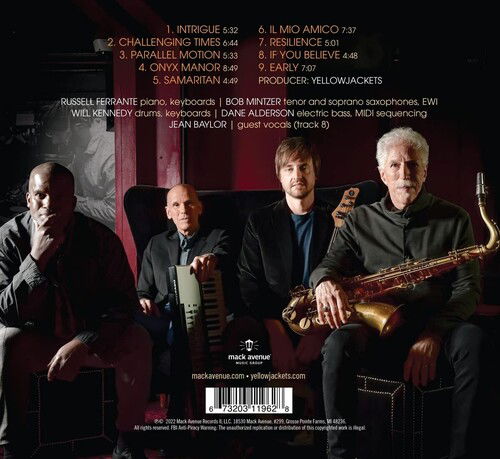 Yellowjackets · Parallel Motion (CD) (2022)