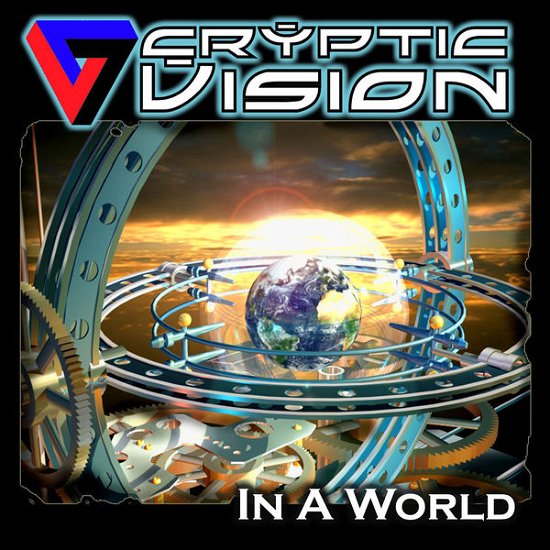 Cover for Cryptic Vision · In A World (CD) (2021)
