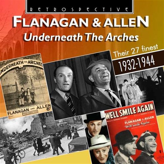 Cover for Flanagan,Bud / Allen,Chesney · Flanagan &amp; Allen - Underneath The Arches (CD) (2020)
