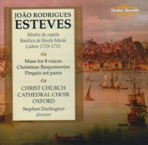 Cover for Esteves / Christ Church Cath.ch / Darlin · Mass for 8 Voices / Xmas Respo (CD) (1997)