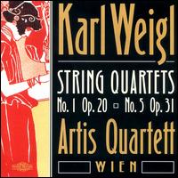 String Quartets - Weigl / Artis Quartet of Vienna - Musik - NIMBUS - 0710357564628 - 26. September 2000