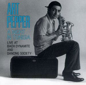 Cover for Pepper Art · A Night in Tunisia (CD) [Live edition] (1989)