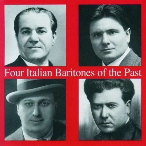 Four Italian Baritones of the Past / Various - Four Italian Baritones of the Past / Various - Musikk - PREISER - 0717281899628 - 2. mars 1999