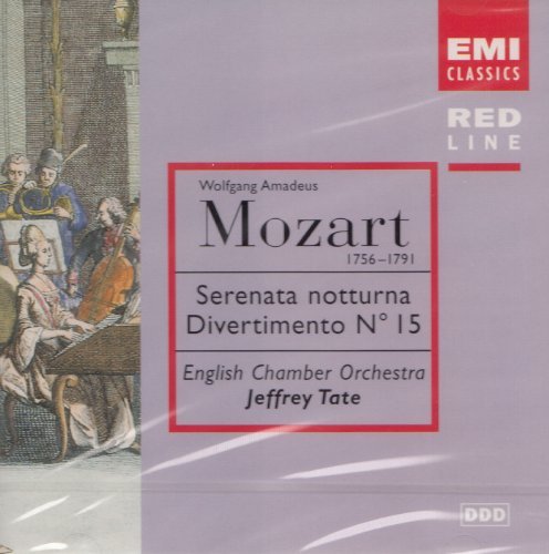Mozart: Serenades & Divertimen - Tate Jeffrey / English Ch. O. - Musique - EMI - 0724356995628 - 3 mai 2005