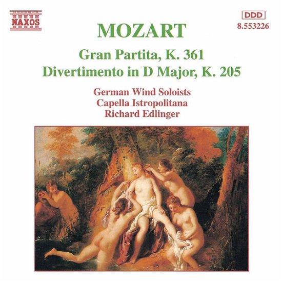 Gran Partita & Divertimento , K.205 - Mozart - Música - NCL4 - 0730099422628 - 5 de outubro de 2000