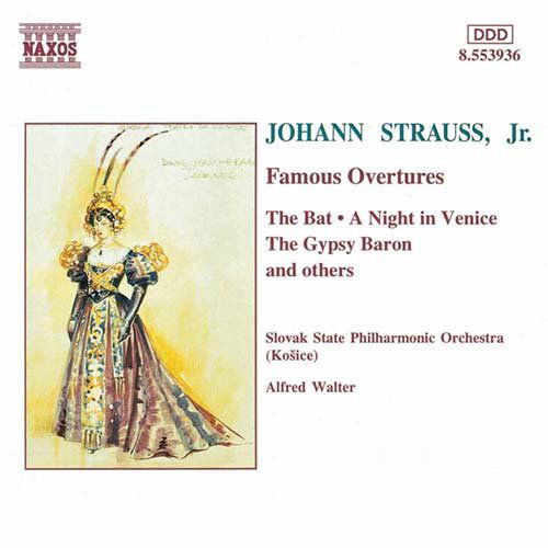 Famous Overtures - Strauss,j. Jr / Slovak State Philharmonic Orch - Musik - NAXOS - 0730099493628 - 25. August 1998