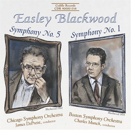 Symphonies 1 & 5 - Blackwood / Munch / Bso - Música - CEDILLE - 0735131901628 - 24 de agosto de 1996