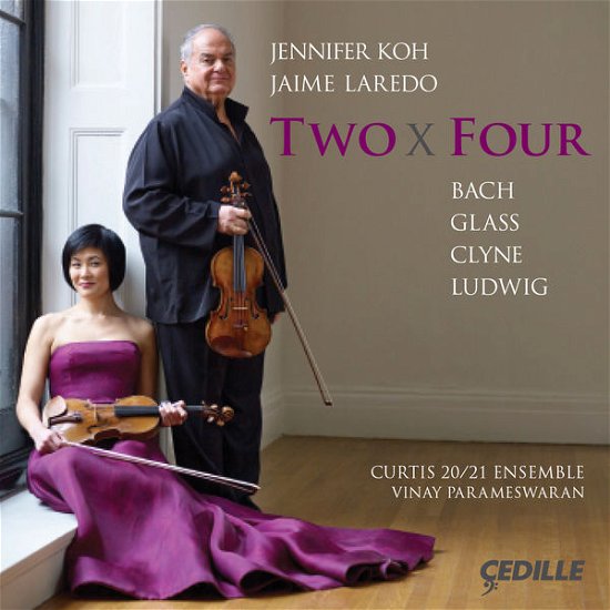 Cover for Bach / Clyne / Glass / Ludwig · Two X Four (CD) (2014)