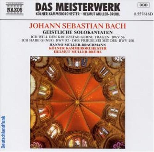 Bach / Muller-brachmann / Cologne Chamber / Bruhl · Sacred Cantatas for Bass (CD) (2006)