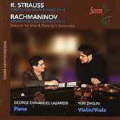 Sonatas For Violin, Cello - Strauss / Rachmaninov - Musik - SOMM - 0748871304628 - 17. juli 2018