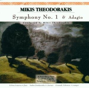 * Sinfonie 1 - Theodorakis,Mikis / St.Petersburg SO - Muziek - WERGO - 0750447317628 - 25 augustus 2017
