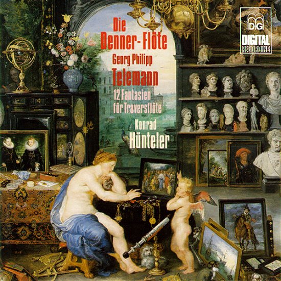 Cover for Konrad Hünteler · * Zwölf Fantasien F.Traversflöte (CD) (2013)