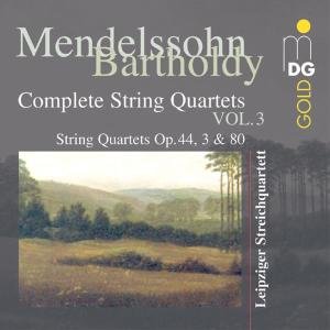 Cover for Leipzig String Quartet · Mendelssohncompete String Qtts Vol 1 (CD) (2013)