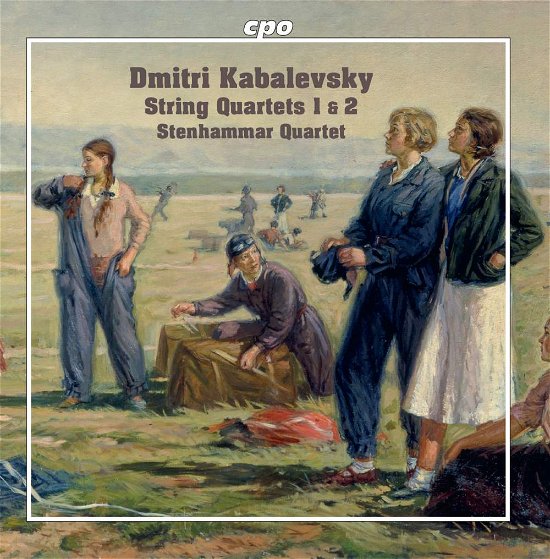 String Quartets No.1 & 2 - D. Kabalevsky - Muzyka - CPO - 0761203500628 - 11 sierpnia 2017