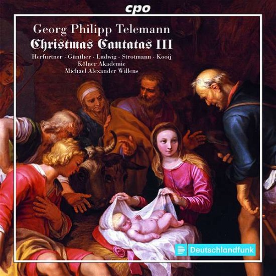 Cover for G.P. Telemann · Christmas Cantatas Iii: Ein Jauchzendes Gedrange (CD) (2020)