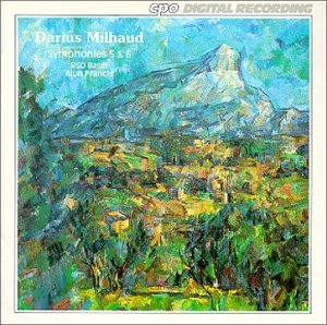Cover for D. Milhaud · Symphonies No.5 &amp; 6 (CD) (1998)
