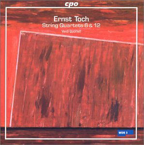 Cover for Verdi Quartett · String Quartet 6 + 12 cpo Klassisk (CD) (2002)