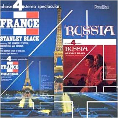 Cover for Stanley Black · France &amp; Russia (CD) (2007)