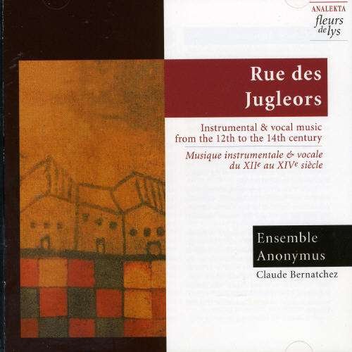 Cover for Anonymus Ensemble · Rue Des Jungleors / Instrumental &amp; Vocal Music (CD) (2007)