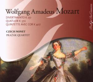 Prazak Quartett Czech Nonet · Mozart - Divertimento (CD) (2007)