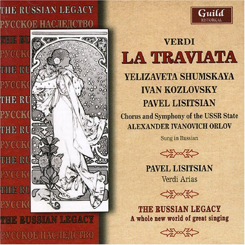 Cover for Verdi / Shumskaya / Kozlovsky / Germont / Orlov · La Traviata (CD) (2005)