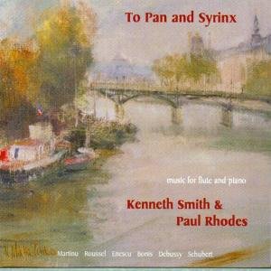 Cover for Martinu / Debussy / Schubert / Smith / Rhodes · To Pan &amp; Syrinx (CD) (2008)