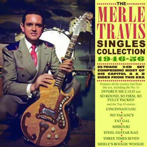Singles Collection 1946-56 - Merle Travis - Musiikki - ACROBAT - 0824046909628 - perjantai 1. toukokuuta 2020