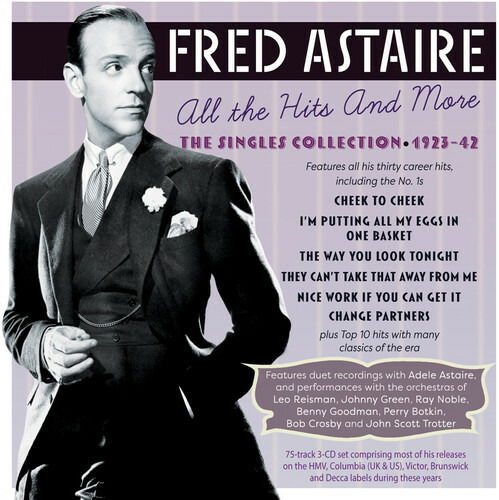 All The Hits & More: The Singles Collection 1923-42 - Fred Astaire - Music - ACROBAT - 0824046912628 - December 9, 2022