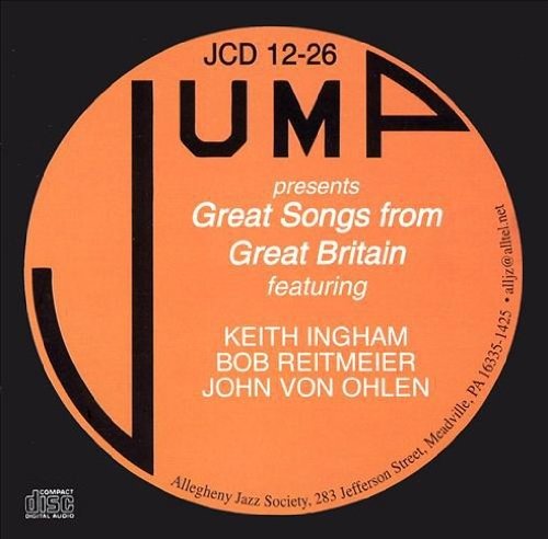 Cover for Keith Ingham · Great Songs From Great Britain (CD) (2019)