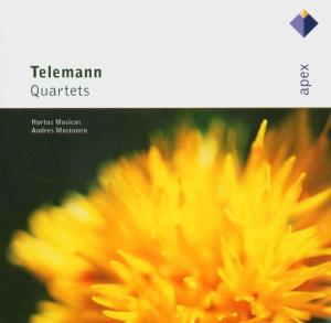 3 Quartette - Georg Philipp Telemann (1681-1767) - Musique - WARNER APEX - 0825646063628 - 24 octobre 2003