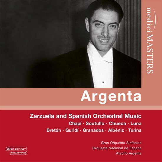 Cover for Argenta,ataulfo / Orquesta Nacional De Espana · Zarzuela &amp; Spanish Orchestral Music (CD) (2009)